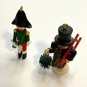 Vintage Hallmark Keepsake Nutcracker Ornaments Set of 2